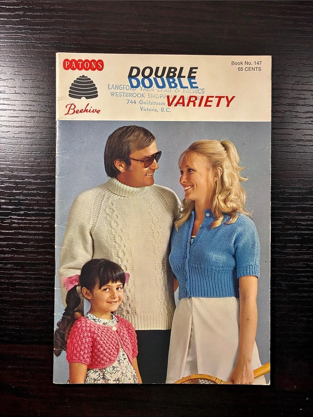 Patons Beehive Book No. 147 Double Variety Knitting Pattern Booklet Knitting